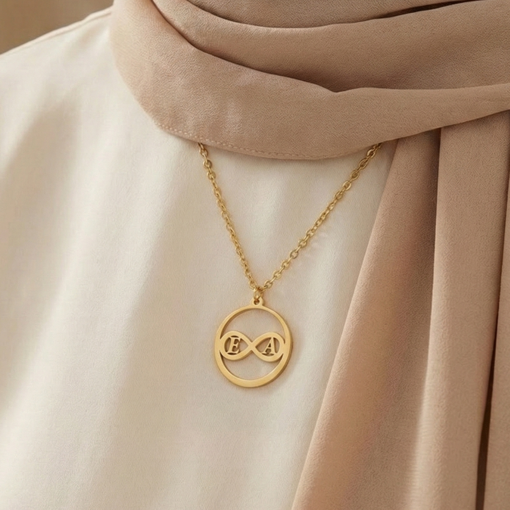 Infinity Initials Necklace