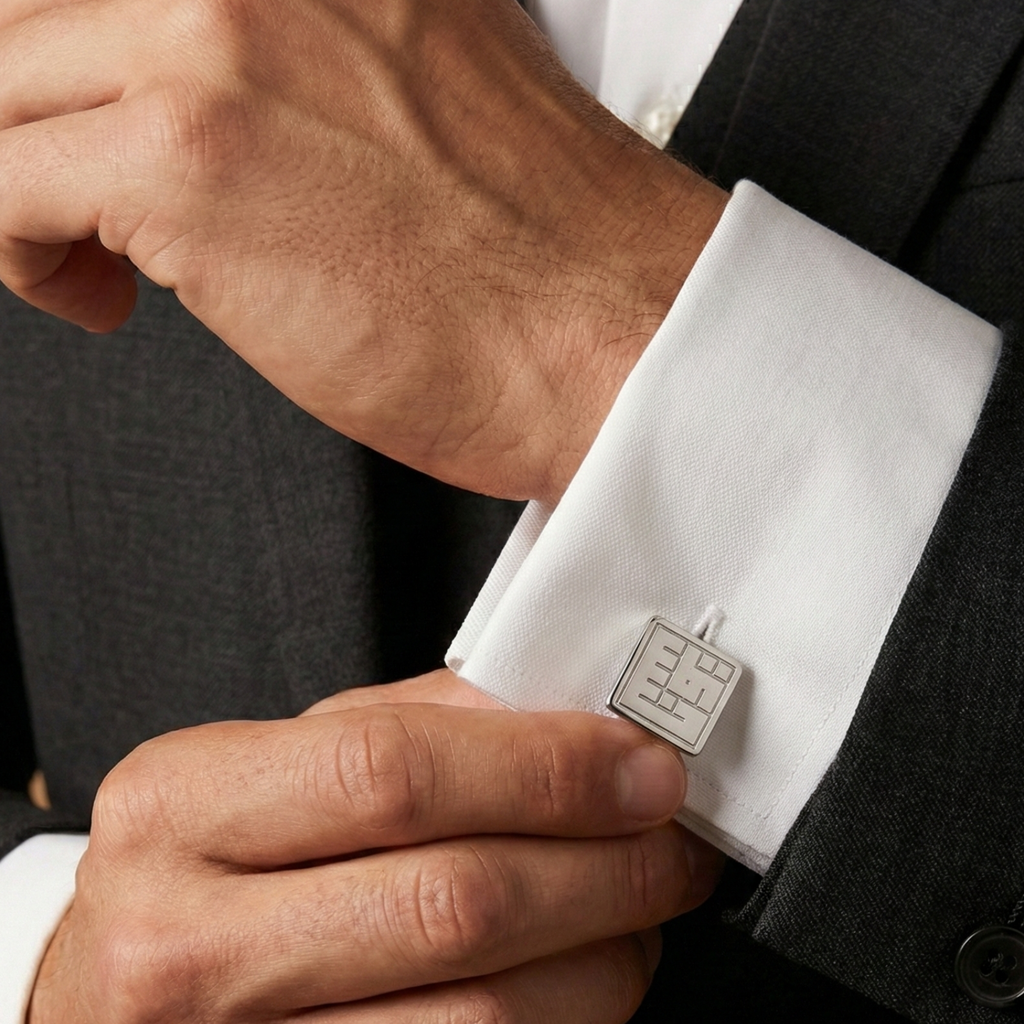 Signature Kufi Cufflinks