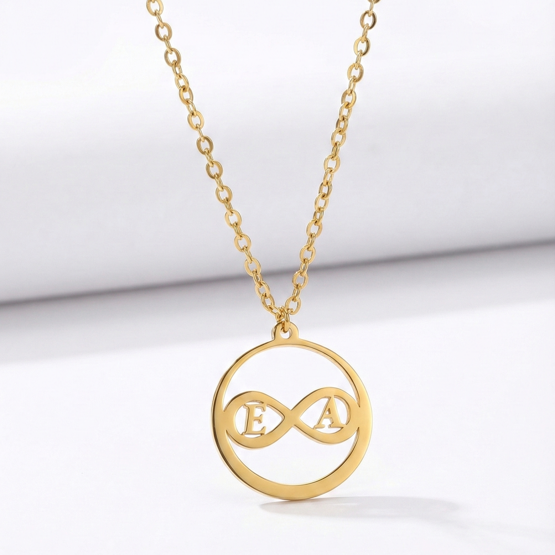 Infinity Initials Necklace