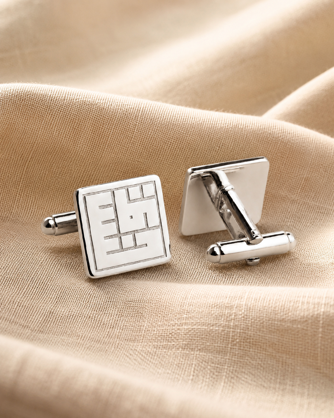 Signature Kufi Cufflinks