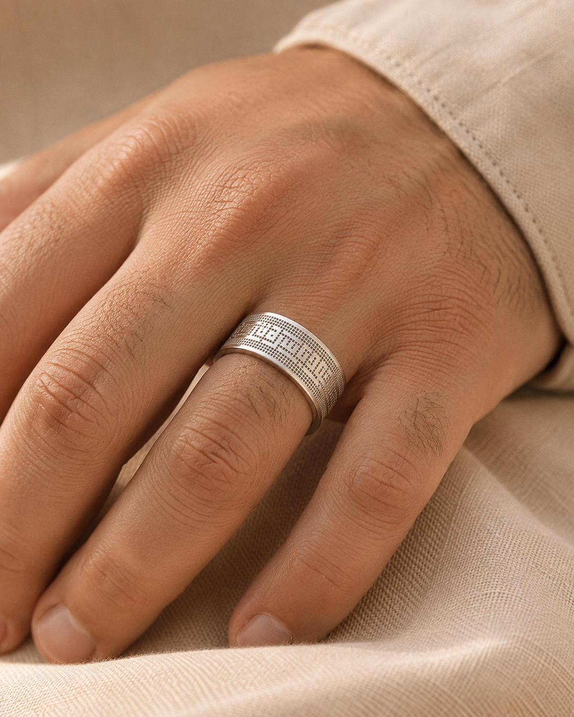 Kufi Ring / فلا أرى إلاّك