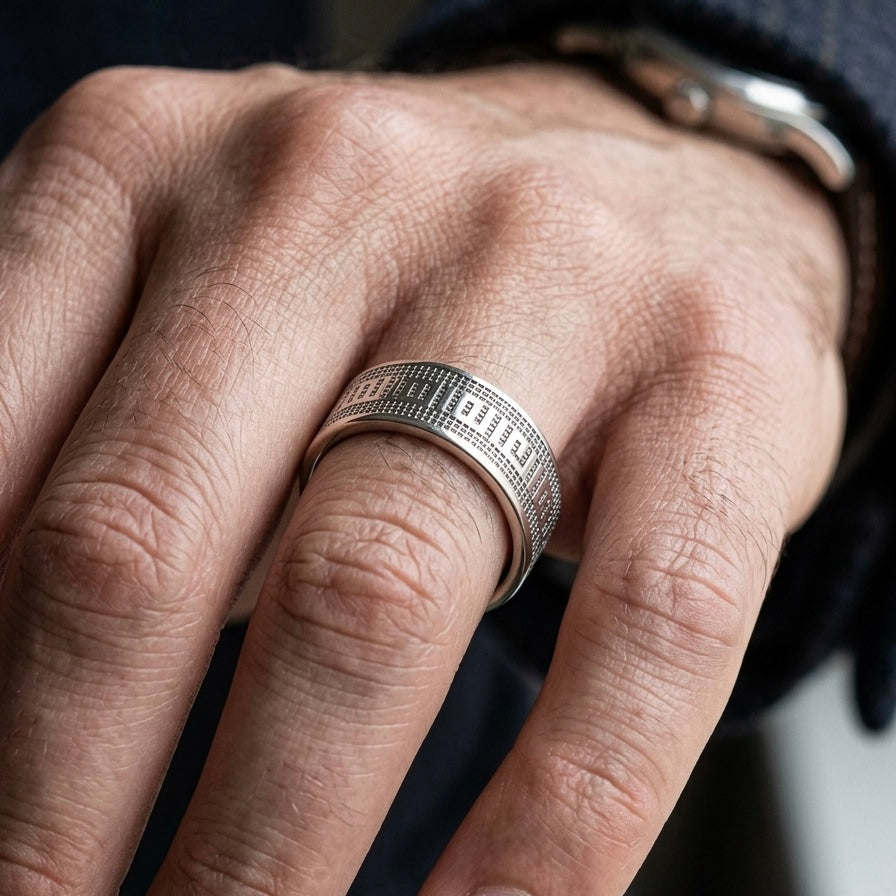 Kufi Ring / أنا لك