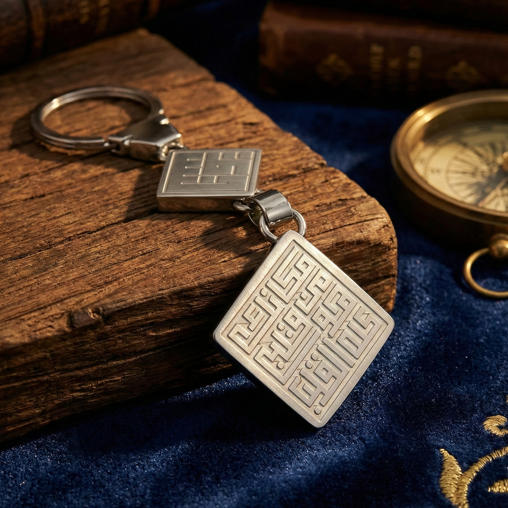 Signature Kufi Keychain